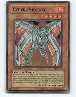 Cyber Phoenix #EOJ-EN009 super rare Yugioh Card - Image 1