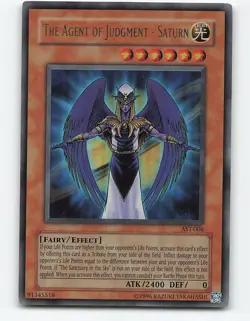 The Agent of Judgment #AST-006 Ultra Rare Yugioh Card - Image 1