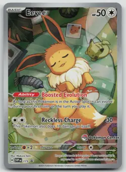 Eevee - 173 (Pokemon Center Exclusive) 173 Sv: Scarlet & Violet Promo Cards Holo - Image 1