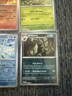 Pokemon Eeveelution Complete REVERSE Holo Card Set Lot PRISMATIC EVOLUTIONS - Image 2