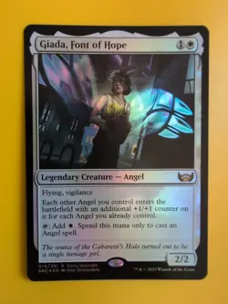Giada, font of Hope. FOIL SNC rare Angel MTG Card. - Image 2