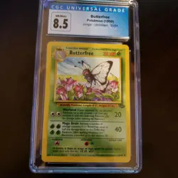 CGC 8.5 NM/MINT Butterfree Jungle Set Pokemon Card - Image 1