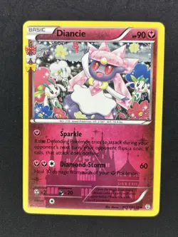 Diancie RC22/RC32 - Generations: Radiant Collection Holo Pokemon Card - NM/LP - Image 1