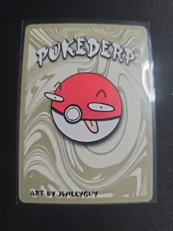 1st Edition Pokederp Set 2 Sirquacks Fan Art Custom Derpy Card - Image 2