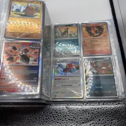 Mini Binder With Pokemon Cards - Image 3
