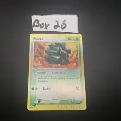 Pineco 71/97 - EX Dragon - Reverse Holo E-READER - Pokemon Card - LP - Image 1