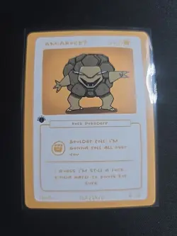 1st Edition Pokederp Set 2 AmiarockU Fan Art Custom Derpy Card - Image 1