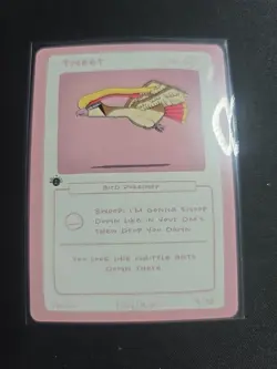 1st Edition Pokederp Set 2 Tweet Fan Art Custom Derpy Card - Image 1