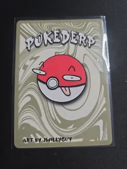 1st Edition Pokederp Set 2 Tweet Fan Art Custom Derpy Card - Image 2