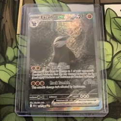 Excadrill ex 168/086 SV Black Bolt Special Illustration Rare Pokemon TCG Card NM - Image 3