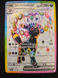 Umbreon ex SVP176 Sv: Scarlet & Violet Promo Cards Holo Pokemon TCG - Image 1