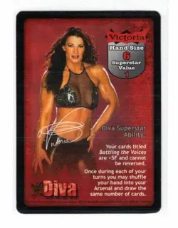 WWE Raw Deal Card: Victoria WWE Diva - Image 1