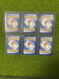 Pokemon Full Art Holo Illustration Card Lot of 6 Cards Near Mint Condition - Image 2