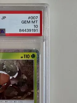 PSA 10 GEM MINT Pinsir 007/032 Holo Japanese Trading Card Game Classic 2023 - Image 4