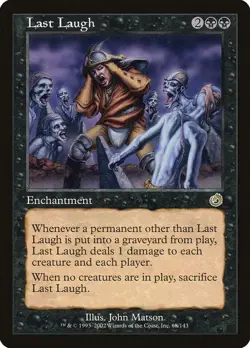 Last Laugh [Torment] Magic MTG - Image 1