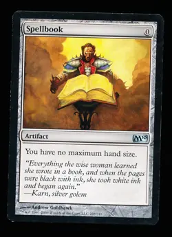 * * 1x Spellbook x1 * * M10 MTG VLP Very Lightly Played - Image 1