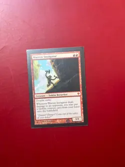 Warren Instigator MTG Zendikar English NM - Image 1