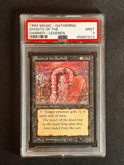 MTG Magic The Gathering Legends Ghosts of the Damned PSA 9 ! - Image 3