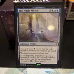 MTG x1 The Magic Mirror Throne of Eldraine NM - Image 1