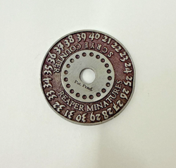 Vintage Scry Life Counter by Reaper Miniatures, model RC002GD - Image 2