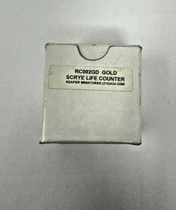 Vintage Scry Life Counter by Reaper Miniatures, model RC002GD - Image 3