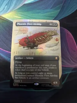 FOIL MTG Phoenix Fleet Airship TLA Avatar: The Last Airbender Borderless foil - Image 1