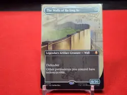 THE WALLS OF BA SING SE (BORDERLESS) Avatar: The Last Airbender TLA Magic MTG NM - Image 1