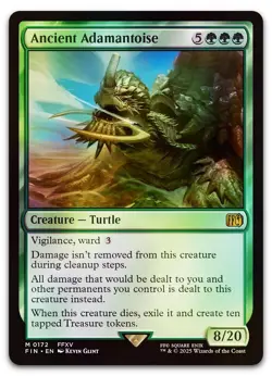 Ancient Adamantoise #172 (Foil) (NM) Final Fantasy FIN Magic MTG - Image 1