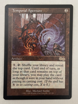 1x Temporal Aperture Urza's Saga MTG Magic the Gathering NM - Image 1