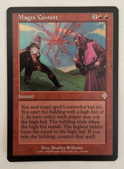 1x Mages' Contest Invasion MTG Magic the Gathering LP - Image 1