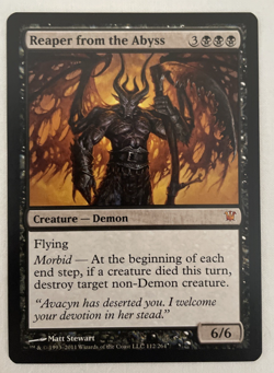 1x Reaper from the Abyss Innistrad MTG Magic the Gathering NM - Image 1