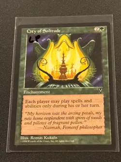 Visions City of Solitude MTG Magic the Gathering LP - Image 1