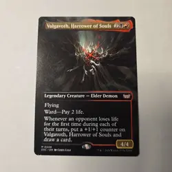 Valgavoth, Harrower of Souls - Borderless - Commander: Duskmourn: House of Horro - Image 1