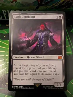 MTG Final Fantasy Dark Confidant Regular NM - Image 1