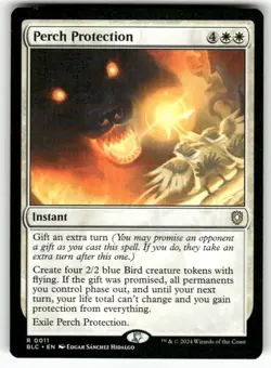 Perch Protection 11 NM MTG Commander: Bloomburrow Magic - Image 1