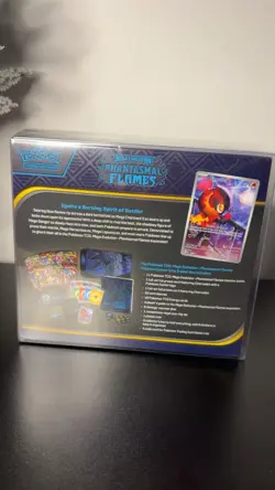 Pokemon center Exclusive Phantasmal Flames ETB (FACTORY SEALED) With Protector - Image 3