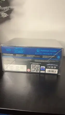 Pokemon center Exclusive Phantasmal Flames ETB (FACTORY SEALED) With Protector - Image 4