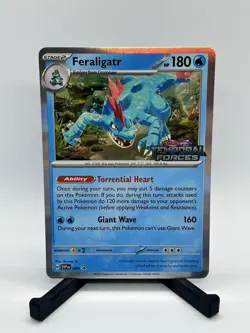 Feraligatr - 089 (Prerelease) Pokemon TCG Scarlet & Violet Promo Holo .1 - Image 1