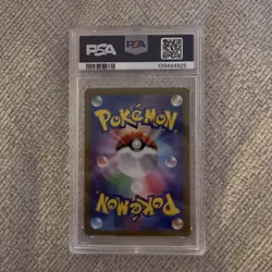 TEAM ROCKET'S MEOWTH PSA 10 2025 POKEMON SV10 JP #109/098 ART RARE AR - Image 2