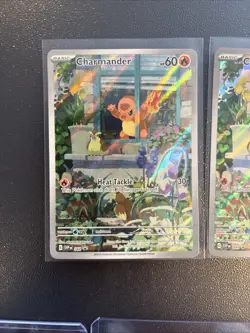 Pokemon TCG Charmander 044 SV Scarlet & Violet Promo Holo Card X2 - Image 2