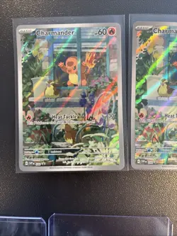 Pokemon TCG Charmander 044 SV Scarlet & Violet Promo Holo Card X2 - Image 3