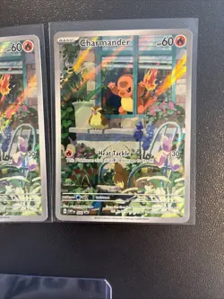 Pokemon TCG Charmander 044 SV Scarlet & Violet Promo Holo Card X2 - Image 4