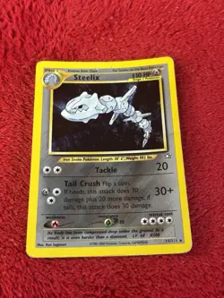 Steelix 15/111 Neo Genesis Holo Wotc Pokemon Card Hp - Image 1