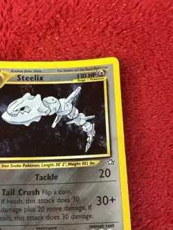 Steelix 15/111 Neo Genesis Holo Wotc Pokemon Card Hp - Image 3