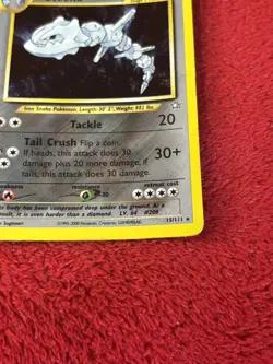 Steelix 15/111 Neo Genesis Holo Wotc Pokemon Card Hp - Image 4