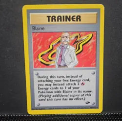 Pokemon - Gym Challenge - Blaine 100/132 - Non-Holo Rare LP/NM - Image 1