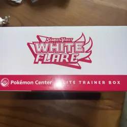 Pokemon Center White Flare ETB Elite Trainer Box Factory Sealed - Image 5
