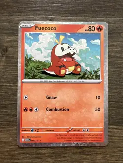 Pokemon TCG - Fuecoco 002/015 - 2023 McDonald’s Match Battle - Holo Rare LP - Image 1