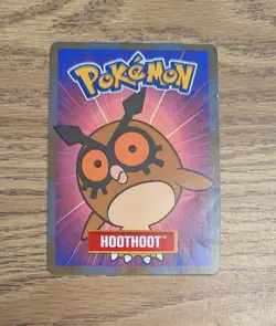 2000 Pokemon Hoothoot Betty Crocker Fruit Roll-Up Official Nintendo Promo - Image 1