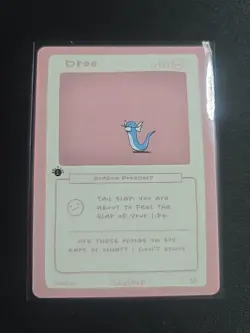 1st Edition Pokederp 2 Droo - Dratini 1/38 Pokemon - Image 1